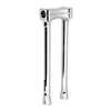 Biltwell Murdock O/S straight risers 14" chrome