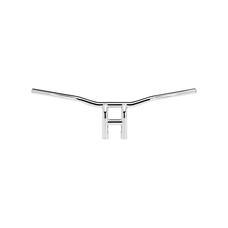 Biltwell Tyson XL pullback handlebar 8" chrome slotted