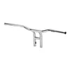 cafe 4 racer - Biltwell Tyson XL pullback handlebar 10" chrome slotted - BILTWELL H&D & Custom 