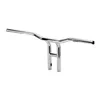 cafe 4 racer - Biltwell Tyson XL pullback handlebar 12" chrome TBW - BILTWELL H&D & Custom 