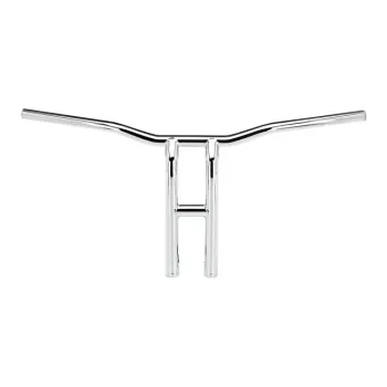 cafe 4 racer - 1-1/4" Buffalo Apehangers, 18" high, chrome - MCS H&D & Custom  