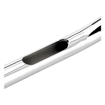 cafe 4 racer - Biltwell Tyson XL pullback handlebar 14" chrome slotted - BILTWELL H&D & Custom 