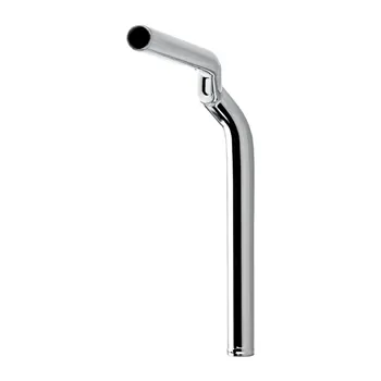 cafe 4 racer - Biltwell Tyson XL pullback handlebar 14" chrome slotted - BILTWELL H&D & Custom 