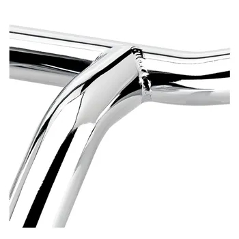 cafe 4 racer - Biltwell Tyson XL pullback handlebar 14" chrome slotted - BILTWELL H&D & Custom 