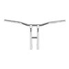 cafe 4 racer - Biltwell Tyson XL pullback handlebar 14" chrome slotted - BILTWELL H&D & Custom 