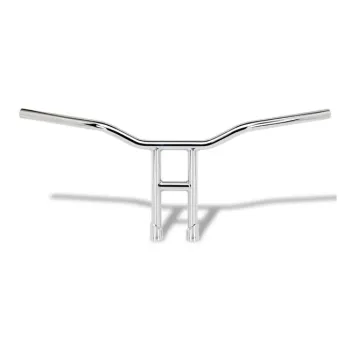 cafe 4 racer - 1-1/4" Z-Bar handlebar. Chrome - Highway Hawk H&D & Custom 