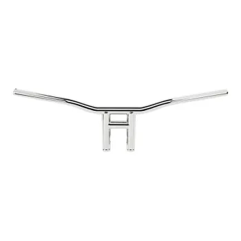 cafe 4 racer - 1-1/4" Banana handlebar. Chrome - Highway Hawk H&D & Custom 