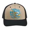 cafe 4 racer - Biltwell Bait snapback cap black/beige/aqua - BILTWELL Caps 