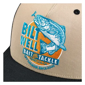 cafe 4 racer - Biltwell Bait snapback cap black/beige/aqua - BILTWELL Caps 