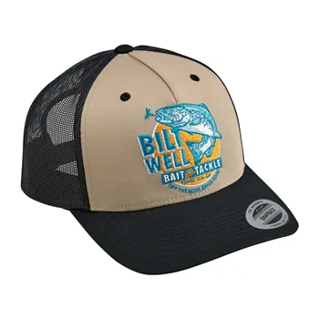 cafe 4 racer - Biltwell Bait snapback cap black/beige/aqua - BILTWELL Caps 