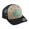 cafe 4 racer - Biltwell Bait snapback cap black/beige/aqua - BILTWELL Caps 