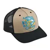 cafe 4 racer - Biltwell Bait snapback cap black/beige/aqua - BILTWELL Caps 