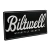 cafe 4 racer - Biltwell  Nápis na predajňu Script čierna/hliníková - BILTWELL Darčeky 