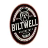 cafe 4 racer - Biltwell  Obchodný nápis Bulldog čierna/sivá/granátová - BILTWELL Darčeky 