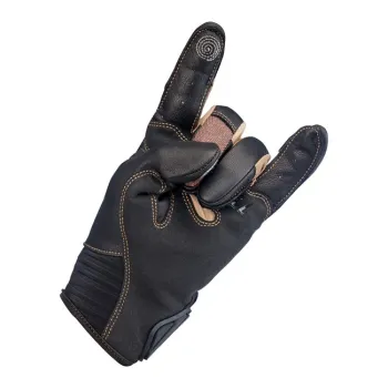 cafe 4 racer - Biltwell Bridgeport gloves chocolate/black - BILTWELL Gloves 