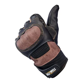 cafe 4 racer - Biltwell Bridgeport gloves chocolate/black - BILTWELL Gloves 