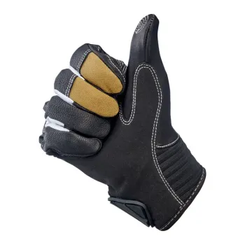 cafe 4 racer - Rukavice Biltwell Bridgeport tan/black - BILTWELL Rukavice 