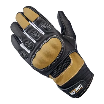 Biltwell Bridgeport gloves tan/black
