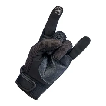 cafe 4 racer - Biltwell Baja gloves black out - BILTWELL Gloves 
