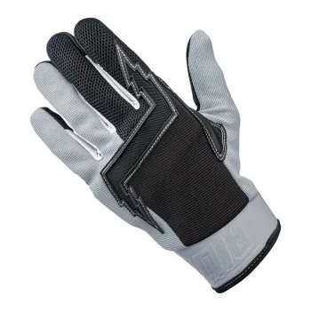 cafe 4 racer - Biltwell Baja gloves grey/black - BILTWELL Gloves 