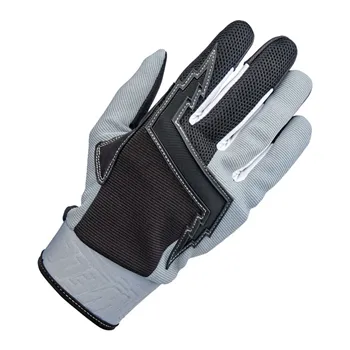 cafe 4 racer - Biltwell Baja gloves grey/black - BILTWELL Gloves 