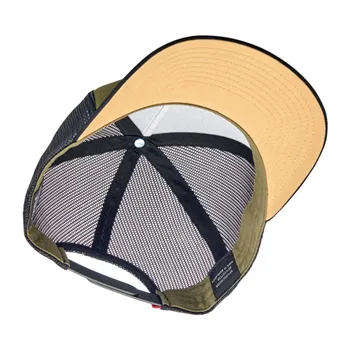 cafe 4 racer - Biltwell Woodsy snapback cap olive/black - BILTWELL Caps 