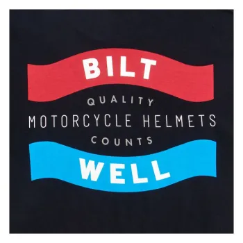 cafe 4 racer - Tričko Biltwell Badge čierne - BILTWELL Tričká 