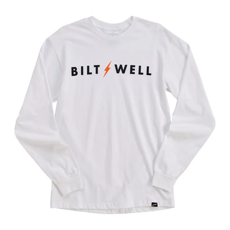 cafe 4 racer - Biltwell Futura longsleeve white - BILTWELL Shirts 