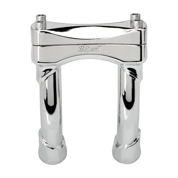 cafe 4 racer - Biltwell, Murdock pullback risers 6" chrome - BILTWELL Clamp Kit & Risers 