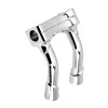 cafe 4 racer - Biltwell, Murdock pullback O/S risers 6" chrome - BILTWELL Clamp Kit & Risers 