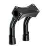 cafe 4 racer - Biltwell, Murdock pullback O/S risers 6" black - BILTWELL Clamp Kit & Risers 