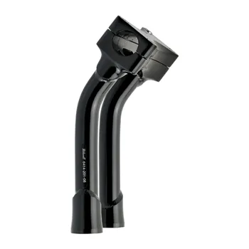 cafe 4 racer - Biltwell, Murdock pullback O/S risers 8" black - BILTWELL Clamp Kit & Risers 
