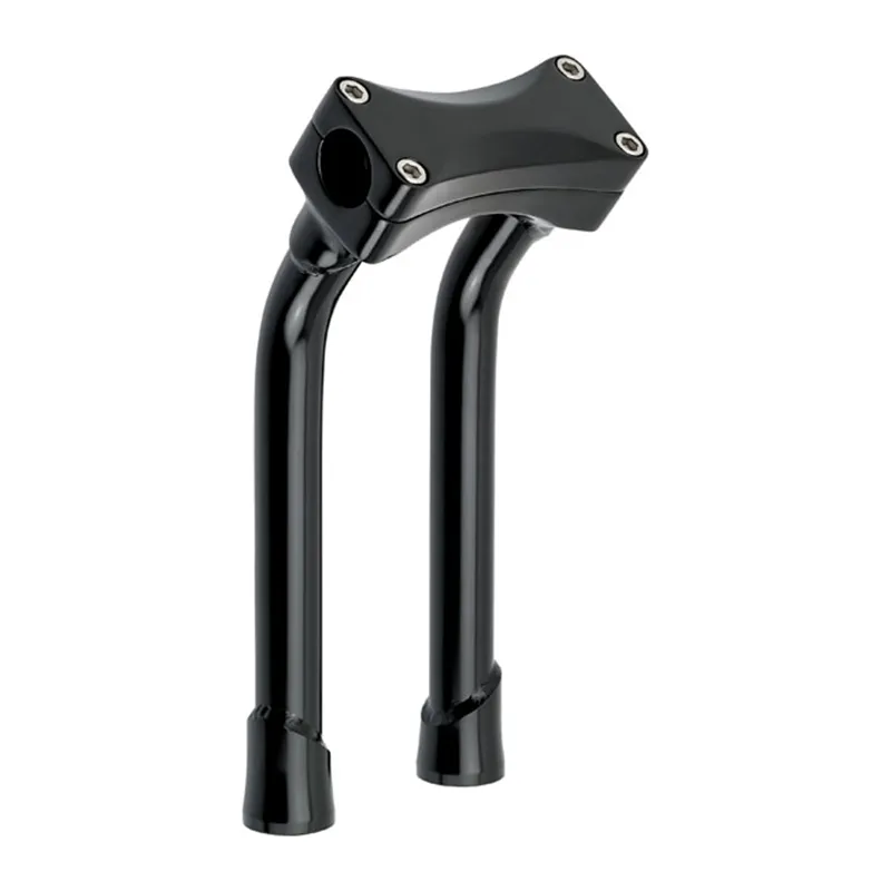 cafe 4 racer - Biltwell, Murdock pullback O/S risers 10" black - BILTWELL Clamp Kit & Risers 