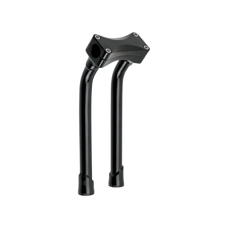 cafe 4 racer - Biltwell, Murdock pullback O/S risers 12" black - BILTWELL Clamp Kit & Risers 