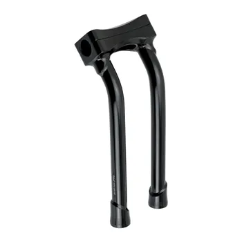 cafe 4 racer - Biltwell, Murdock pullback O/S risers 12" black - BILTWELL Clamp Kit & Risers 