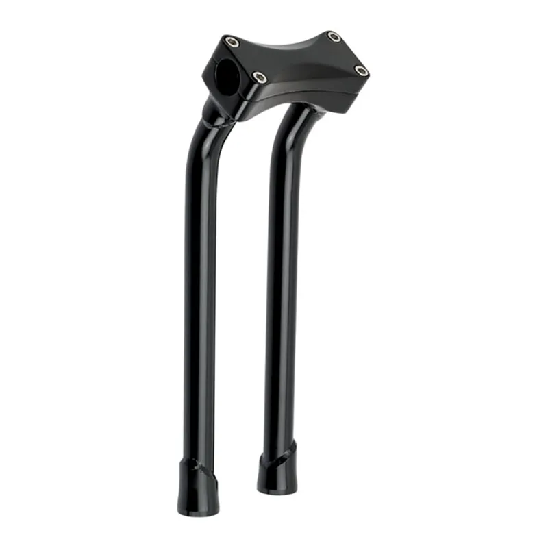 cafe 4 racer - Biltwell, Murdock pullback O/S risers 14" black - BILTWELL Clamp Kit & Risers 