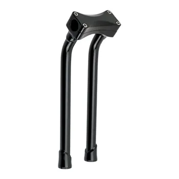 cafe 4 racer - Biltwell, Murdock pullback O/S risers 14" black - BILTWELL Clamp Kit & Risers 