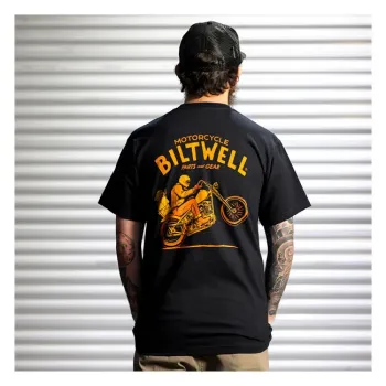 Tričko s vreckom Biltwell Wheelie