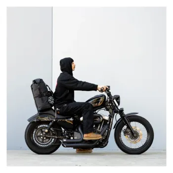 cafe 4 racer - Biltwell, Exfil-60 2.0 bag. Black - MCS Bags 