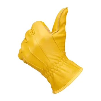 cafe 4 racer - Biltwell Work gloves 2.0 gold - BILTWELL Gloves 