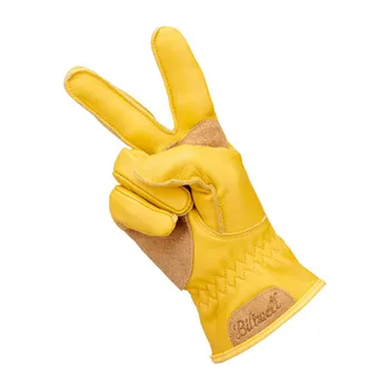 cafe 4 racer - Biltwell Work gloves 2.0 gold - BILTWELL Gloves 
