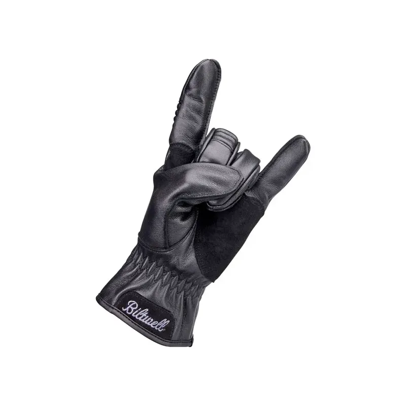 cafe 4 racer - Biltwell Work gloves 2.0 black - BILTWELL Gloves 