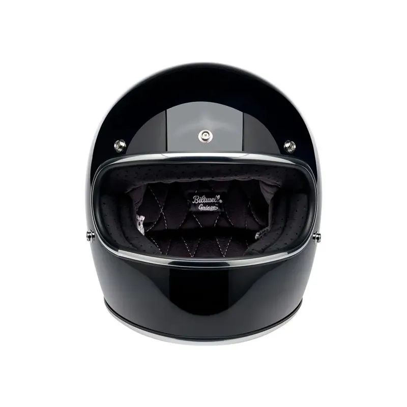 cafe 4 racer - Biltwell Gringo helmet gloss black - BILTWELL Biltwell Gringo DOT 
