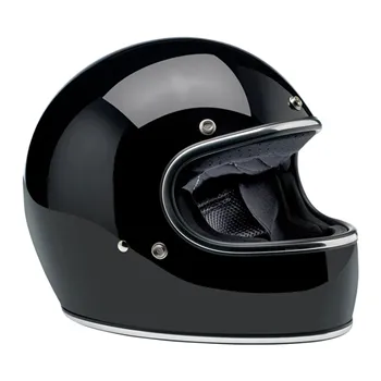 cafe 4 racer - Biltwell Gringo helmet gloss black - BILTWELL Biltwell Gringo DOT 