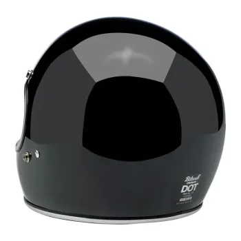 cafe 4 racer - Biltwell Gringo helmet gloss black - BILTWELL Biltwell Gringo DOT 