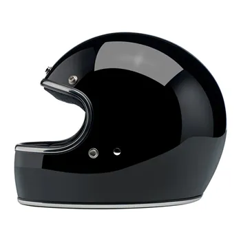 cafe 4 racer - Biltwell Gringo helmet gloss black - BILTWELL Biltwell Gringo DOT 