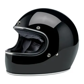 cafe 4 racer - Biltwell Gringo helmet gloss black - BILTWELL Biltwell Gringo DOT 