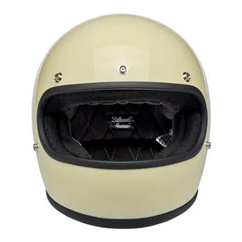 cafe 4 racer - Biltwell Gringo helmet gloss vintage white - BILTWELL Biltwell Gringo DOT 