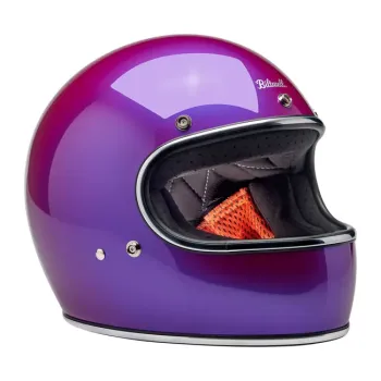 cafe 4 racer - Přilba Biltwell Gringo metalická hroznová - BILTWELL Biltwell Gringo DOT 