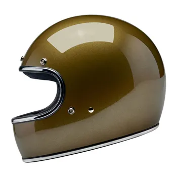 cafe 4 racer - Biltwell Gringo helmet ugly gold metallic - BILTWELL Biltwell Gringo DOT 
